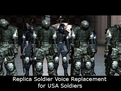 Скачать Fear Replica Soldiers Voice Replacement — (AS2 — 3.260.0)