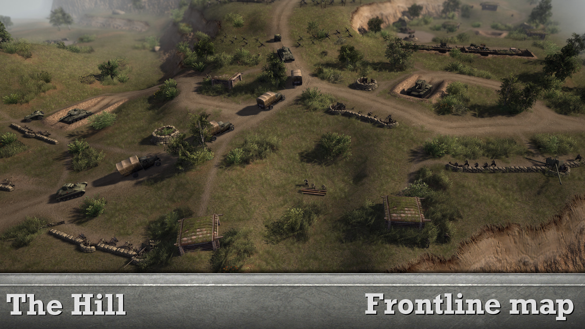 Скачать The Hill - Frontline map - 1x1 (AS2 — 3.260.0) (v09.09.2018)