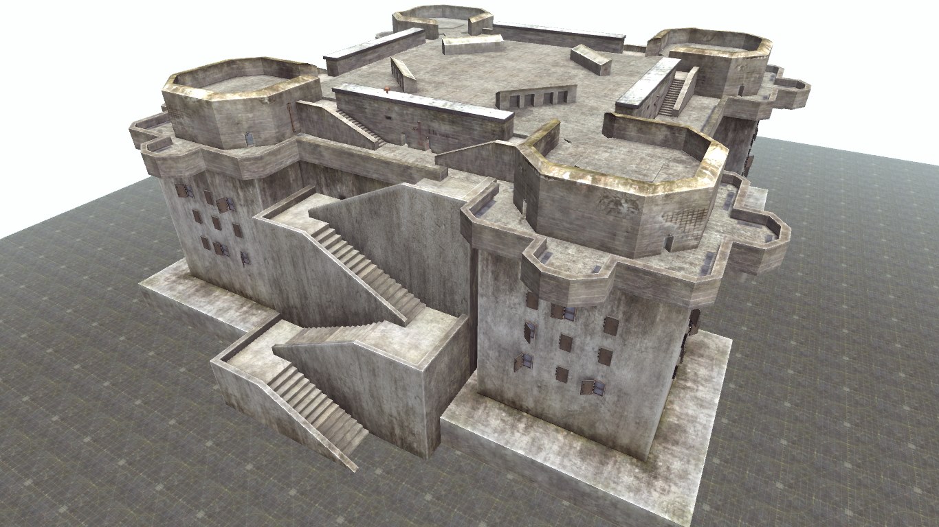 Скачать Bunker Hamburg Flakturm IV (Totaler Krieg)