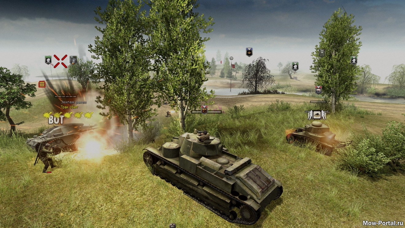 Tanks Only Mod v1.1.007 — В тылу врага: Штурм 2 — Mow-Portal