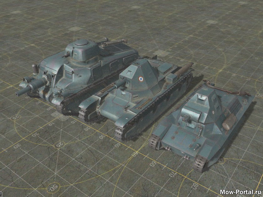 WW2 French Tanks (AS2 — 3.262.0) (v14.06.2021)