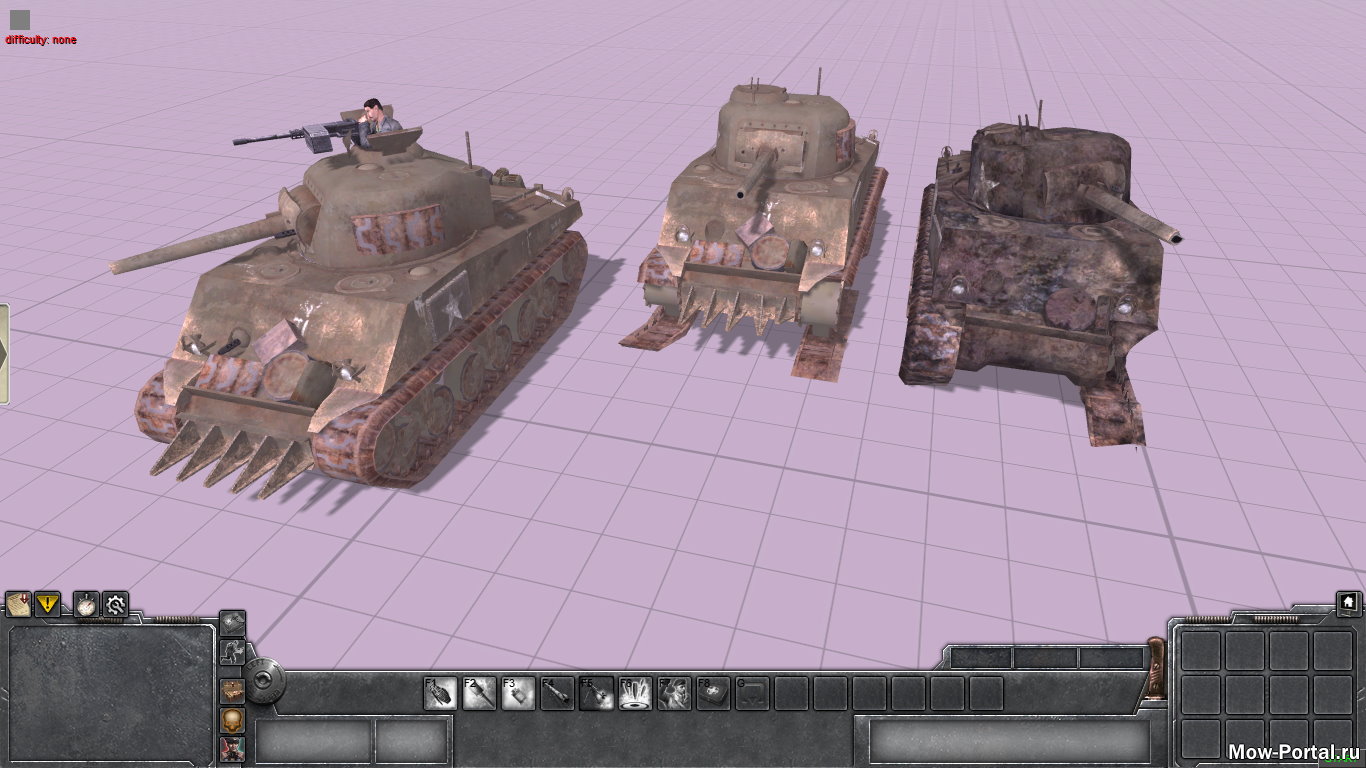 Скачать M4a2 Sherman из Call of Duty 2 (AS2 — 3.262.0) (v22.08.2020)